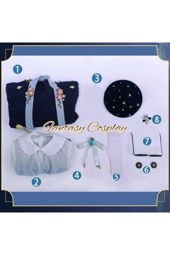 Identity V The Mind's Eye Helena Adams Starlight Maiden Astraea Cosplay Costume